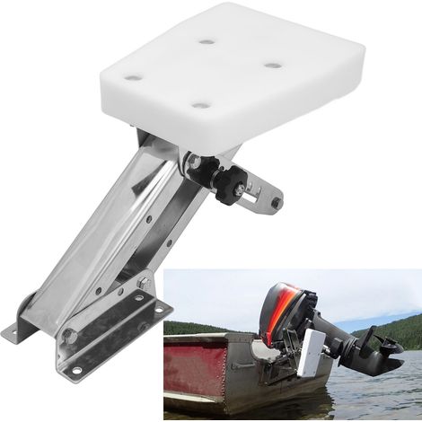 Support moteur marin en acier inoxydable 304, support moteur hors-bord, 7,5 CV à 20 CV (BRD060071) (surpoids) (1/5)