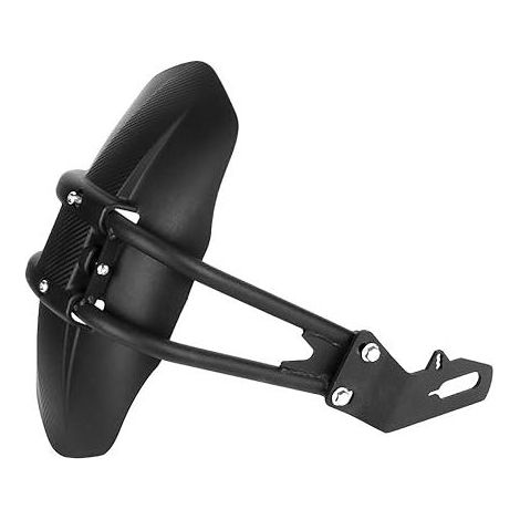 Garde-Boue de Moto, pour Kawasaki Moto Aile Arrière Couverture Arrière Garde-Boue Protecteur Fit pour Yamaha Noir Garde-boue protecteur pour les pneus convexes à fourche arrière plate de (1/5)