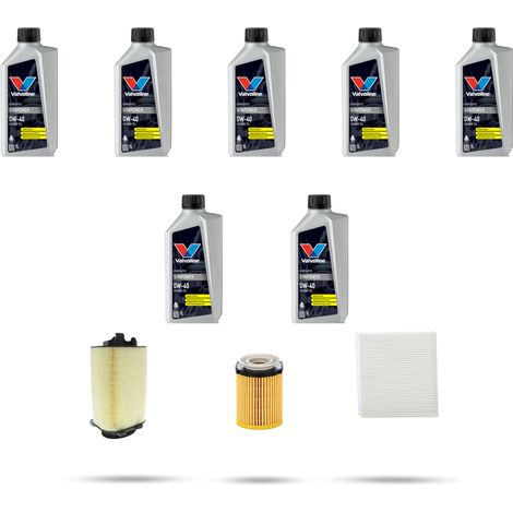 Kit tagliando 3 FILTRI e 7L OLIO compatibile con Infiniti Q60 2.0 T 155kw dal 2016 (1/5)