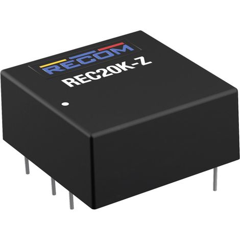 Convertidor dc-dc recom rec20k-2415sz 20W 15V 1.333A