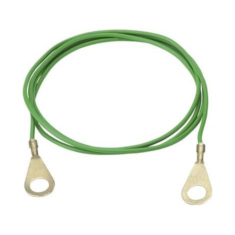 CABLE DE CONEXIÓN A TIERRA DE 100 cm - Color Verde