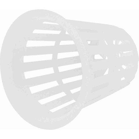 Ensemble de 10 paniers hydroponiques en plastique résistant et sûr pour le jardin et le balcon (blanc) (1/5)