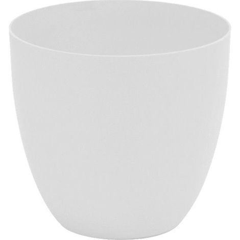Maceta de inyección modelo cuenco color blanco ø22 cm (1/6)