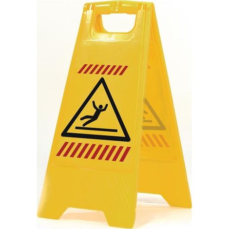 Sprintus Panneau de signalisation Attention danger de glissade Pictogramme 302015 (1/2)