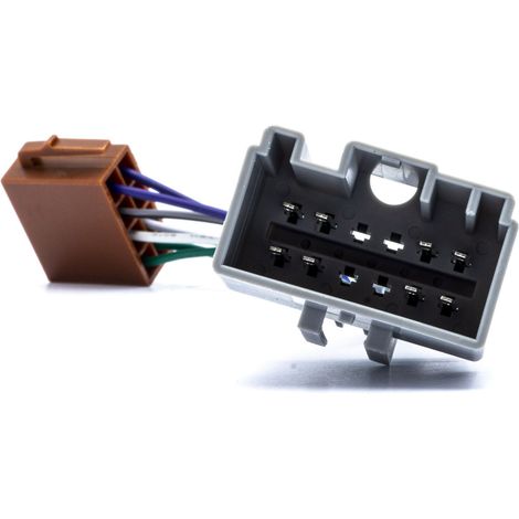 Adaptateur connecteur radio cube QUADLOCK-ISO pour Volvo (1/4)