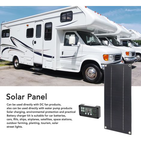Panneau solaire 600W 18V en silicium monocristallin pour voiture, camping-car, avion, extérieur, agriculture et plantation (1/5)