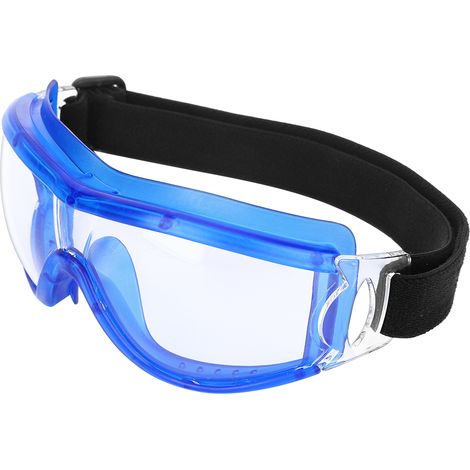 Lunettes de Protection Anti-Buée Anti-Poussière pour Enfants - Idéales pour le Vélo, Sports et Jeux - Unisexe, Bleues (1/5)