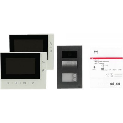 ABB  Kit Videocitofono bifamiliare - WLK316B