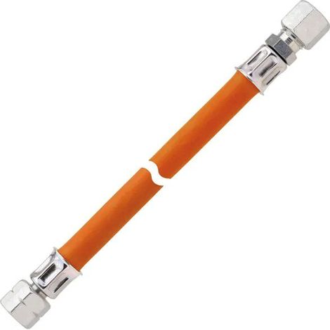 GOK Mitteldruck-Schlauchleitung Gummi, Überwurfmutter × Schneidringverschraubung 1500 mm