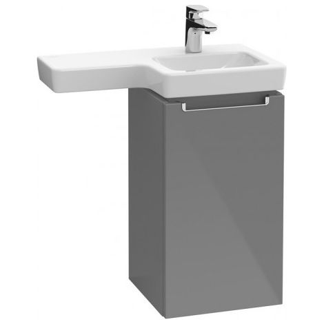Meuble vasque SUBWAY 2.0 350 x 620 x 335 mm Raccord à gauche Chêne Sa