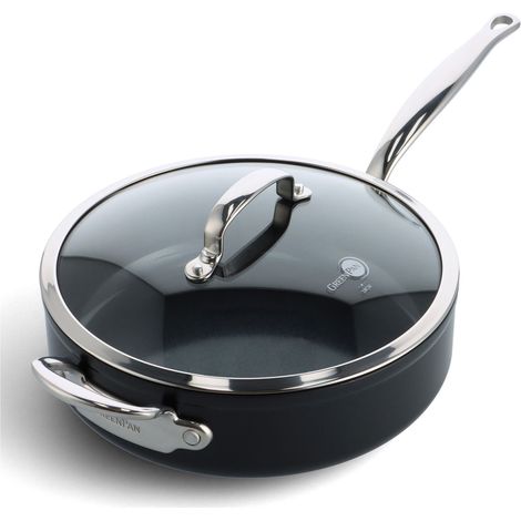 Greenpan - Sauteuse Barcelona pro 28 cm et son couvercle