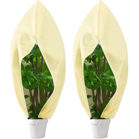 Winter plant covers, cold protection, plant protection bags.