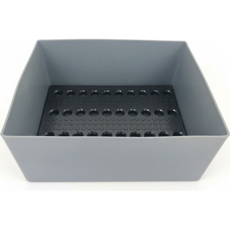 Bac de rétention 44l avec caillebotis (1/4)