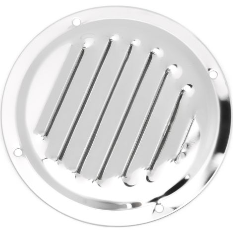 Rundes Edelstahl-Lüftungsgitter für Yachten, Wohnwagen und Küchen, 12 mm (5 Zoll) (1/5)