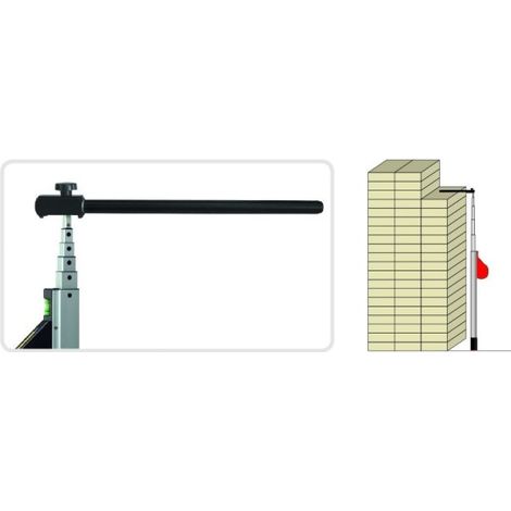 METRICA - Bec à vis pour mesures extérieures longueur 33 cm pour mesure télescopique TELEFIX