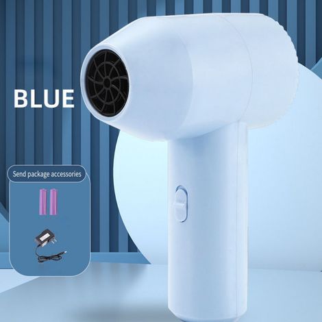 Sèche-Cheveux Sans Fil - Batterie Rechargeable USB - Faible Niveau Sonore - Léger Et Portable - Répartition Uniforme De La Chaleur - 1 Pièce