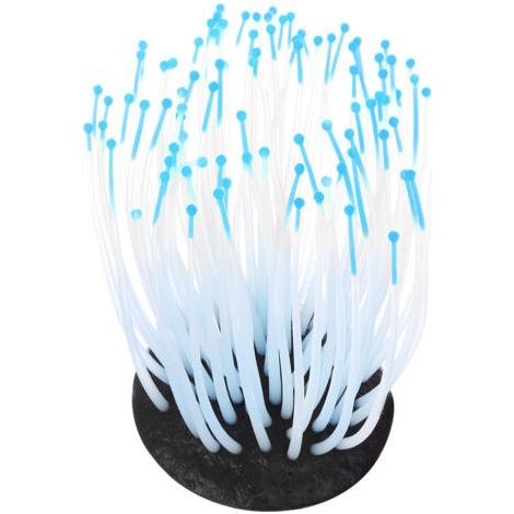 Decorative artificial coral plant for aquarium, blue night light (1/5)