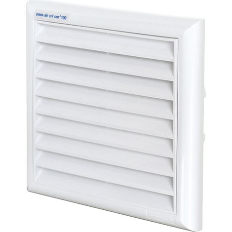 GRIGLIA AERAZIONE SOVRAPPONIBILE cm 18 x  18  - LA VENTILAZIONE