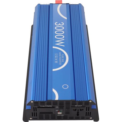 3000W 110V reiner Sinus-Wechselrichter für Fahrzeuge, hohe Empfindlichkeit, ausgezeichnete Wärmeleitfähigkeit, intelligenter Wandler für Fahrzeuge, stabile und zuverlässige Stromversorgung. (1/5)