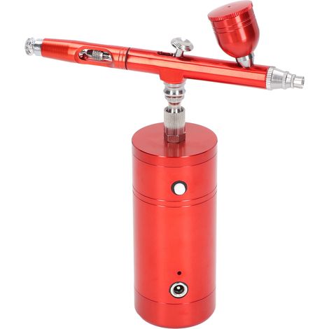 Pistolet à peinture sans fil rechargeable mini aérographe portable pour tatouage maquette décoration de gâteaux (1/5)