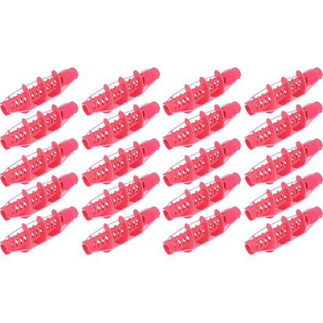 20 Bigoudis Spiraux Réutilisables pour Cheveux, Outils de Coiffure Bouclés Professionnels pour Filles (1/5)