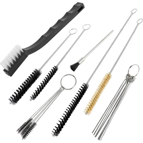 JSSEVN - 21-Piece Cleaning Kit for Spray Guns, Complete Spray Gun Brushes, Nozzles and Tips for Airbrush Paint Guns (1/5)