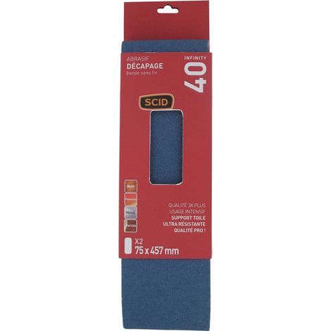 Endlosband 75 x 457 mm 40 2