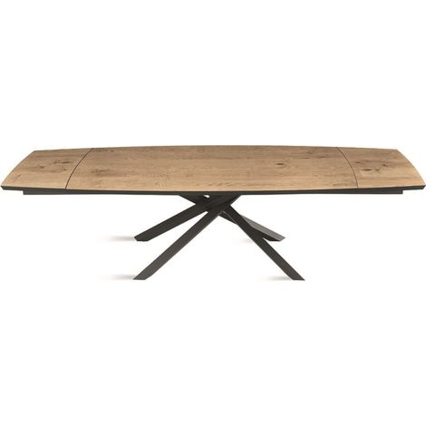 Tavolo allungabile FLOYD 250 cm con piano in Rovere Crudo (1/5)