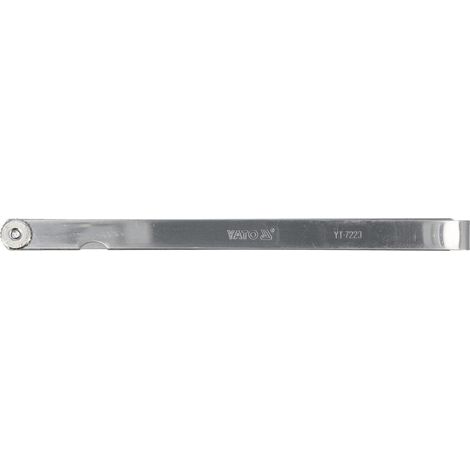 Jauge de toucher Yato 200 mm, 14 lames, 0,05-0,5 mm, 7223 (1/3)