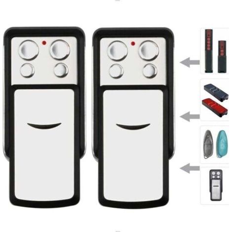 BARKBUSTERS Télécommande de Garage Sdre-4031 868Mhz Compatible pour Télécommande Sommer 868Mhz 4020 4026 TX03-868-4 4021 4025 4011 4031 4035 Porte de Garage Rolling Code 868Mhz (Smile-2PACK) (1/4)