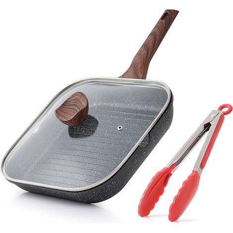 Pan Lid 24 cm Square Pan Grill Induction (1/5)