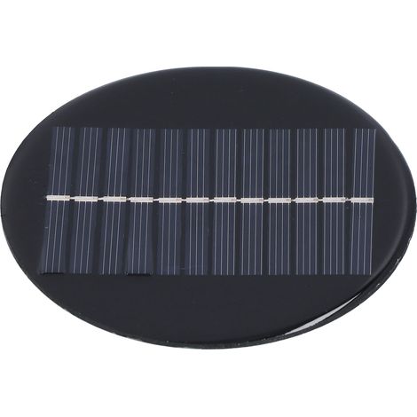 0,8 W 6 V 10 cm rundes Solarpanel DIY-Solarpanel Solarladeplatine für Solarlampe (1/5)