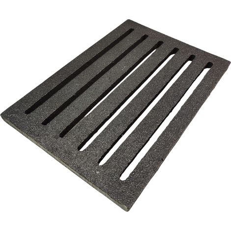 Grille à cendres A pour poêles à cheminée Passo L – Fonte de qualité supérieure – Dimensions 220 x 150 x 10 mm – Encastrable et montage rapide – Kaminxpert