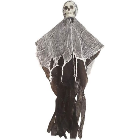 Halloween Decorations Skull Gauze Ghost Face Hanging Ornament Pack of 2-KZQ (1/5)