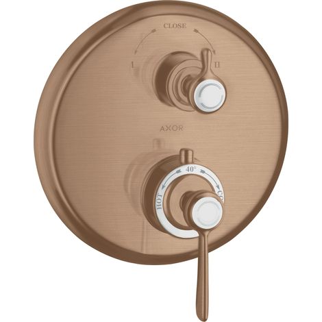 hansgrohe AXOR Montreux termostato empotrado, válvula de cierre y