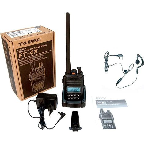 Talkie-walkie bibande VHF/UHF 144 - 440 MHz Écouteur PIN19M (1/5)