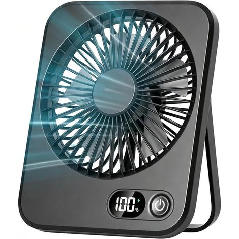 Mini ventilateur pour sacs à dos airbag adaptés aux animaux de compagnie - Noir - Homologué pour le transport aérien (1/5)