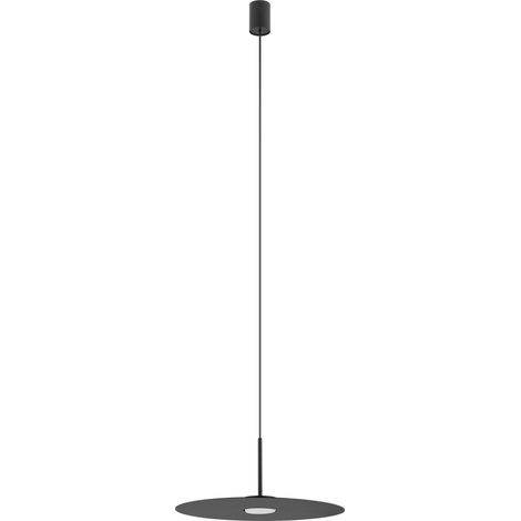 Hängeleuchte rund Ø 40 cm H: max. 140 cm Schwarz GX53 Metall Modern Pendelleuchte