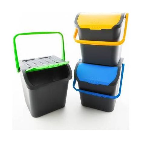 PATTUMIERA  28 L ECOLOGIC SOVRAPPONIBILE KIT 3 PZ