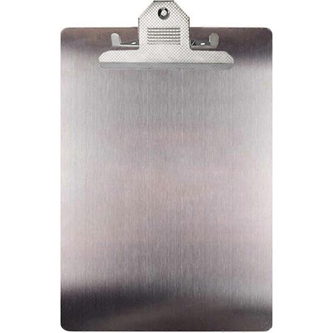 Dokumentenhalter aus Metall, A4-Dokumentenhalter aus Edelstahl, Organizer, Ordner, Menühalter für Büro, Schule und Unterricht (1/5)