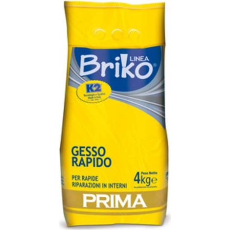 4 x LINEA BRIKO GESSO RAPIDO DA  4 KG
