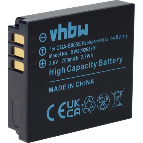 vhbw Akku kompatibel mit 3M Mpro 110 Micro Projector Kamera (750 mAh, 3,6 V, Li-Ion) (1/5)