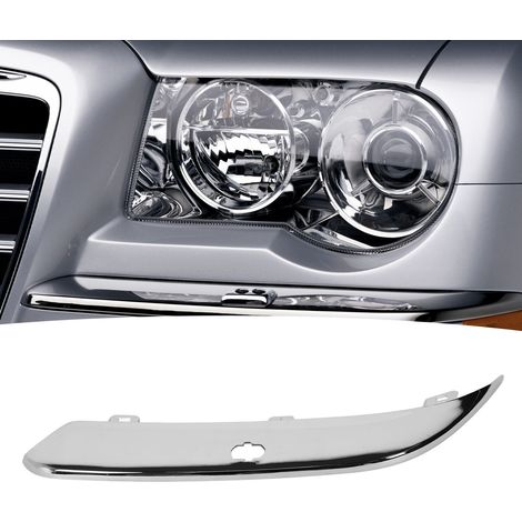 Ersatz-Frontstoßstangenverkleidung mit Scheinwerferreinigungsanlage für Chrysler 300 2005–2010 (rechte Seite): 4806124AA (1/5)