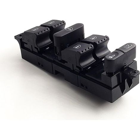 Fensterheberschalter, elektrischer Fensterheberschalter, für VW, Bora, Jetta, Golf, MK4, Passat B5, Seat, Leon, Toledo, 1J4959 (1/4)