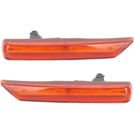 Paar seitliche Lüftungsgitter mit integrierten Leuchten vorne links/rechts als Ersatz für Freelander 2 LR2 2007 bis 201