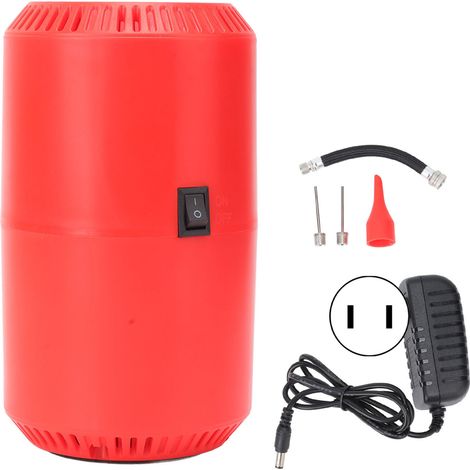 Pompe à ballon électrique portable puissante, gonfleur rapide pour ballons, 100-240V avec fiche US, débit d'air élevé. (1/5)
