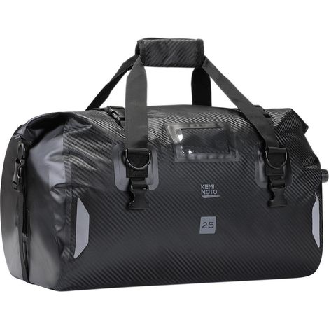Motorrad Hecktasche 25L wasserdicht, Gepäckrolle mit Schnellverschluss, reflektierend (1/5)