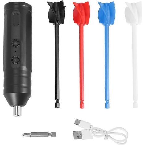 Mélangeur époxy, outils de mélange de résine portatifs pour le brassage de la résine - Agitateur électrique avec 4 pièces - FFY (1/4)