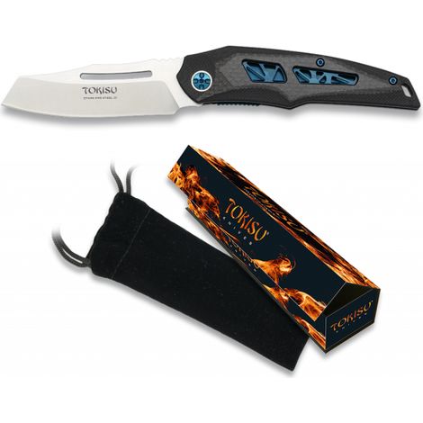 Coltello Tokisu. Acciaio D2. Cuscinetti Cnc