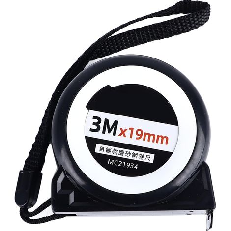 Mètre ruban rétractable, acier, autobloquant, pour bricolage (1/5)